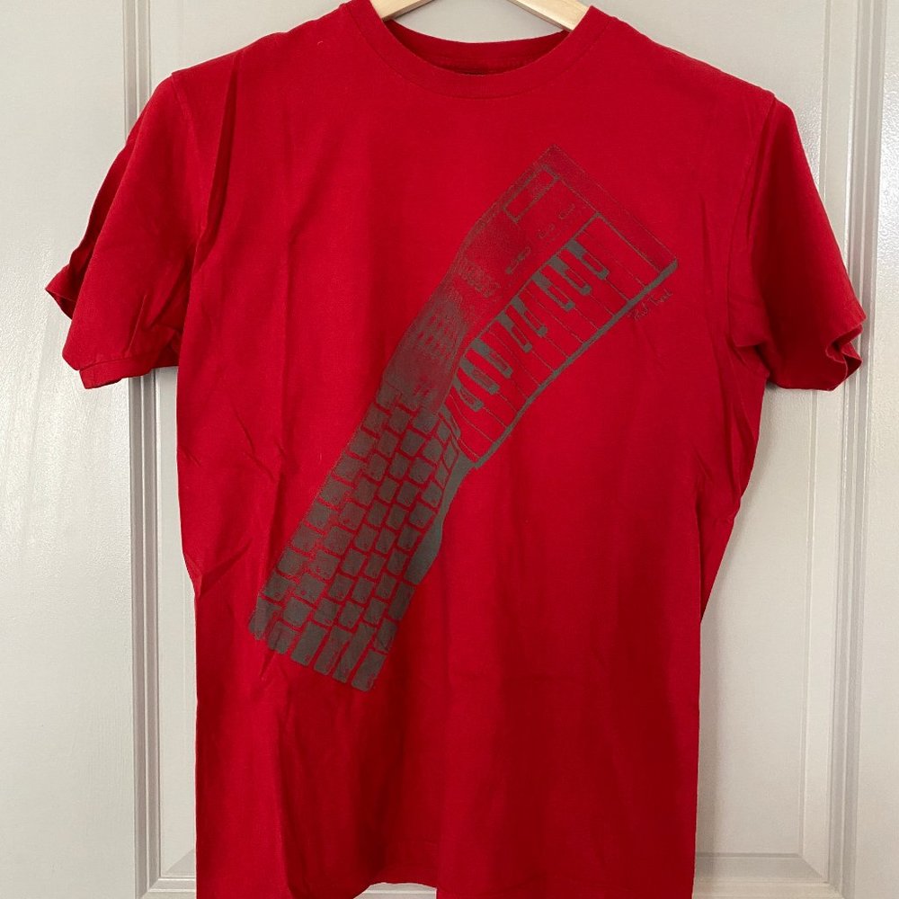 Paul Frank Graphic T-Shirt - Med - Keyboard Synthesizer - Exc Cond